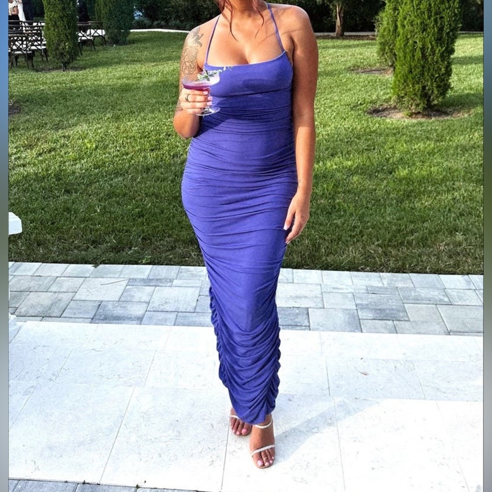 Nookie Blue Maxi Dress